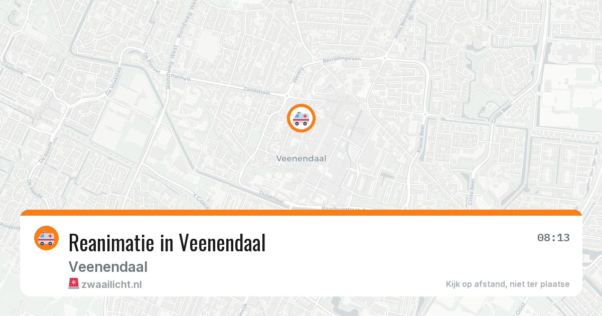 Reanimatie in Veenendaal — 30 apr 2026