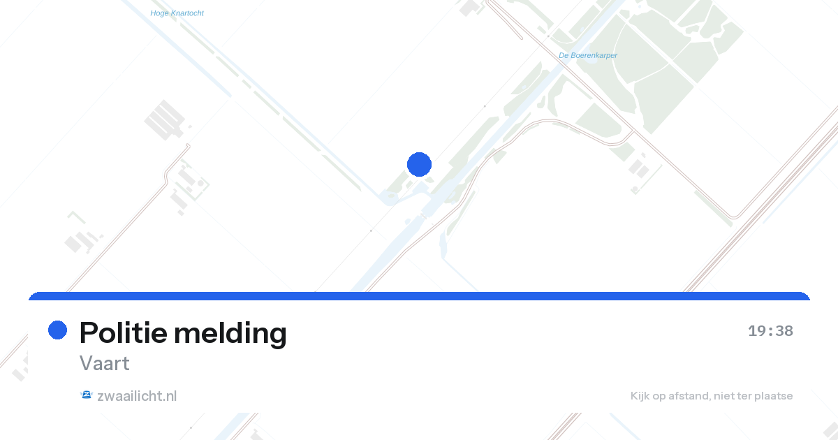 Politie melding — 24 mei 2026