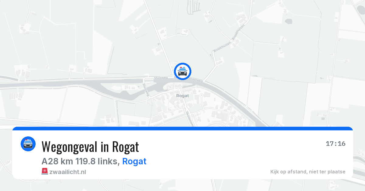 Wegongeval in Rogat — 22 mei 2026