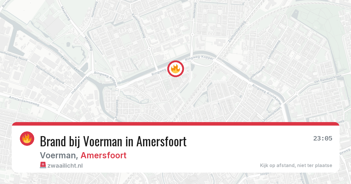 Brand bij Voerman in Amersfoort — 10 jul 2026
