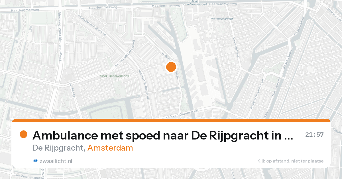 Ambulance met spoed naar De Rijpgracht in Amsterdam — 7 feb 2026