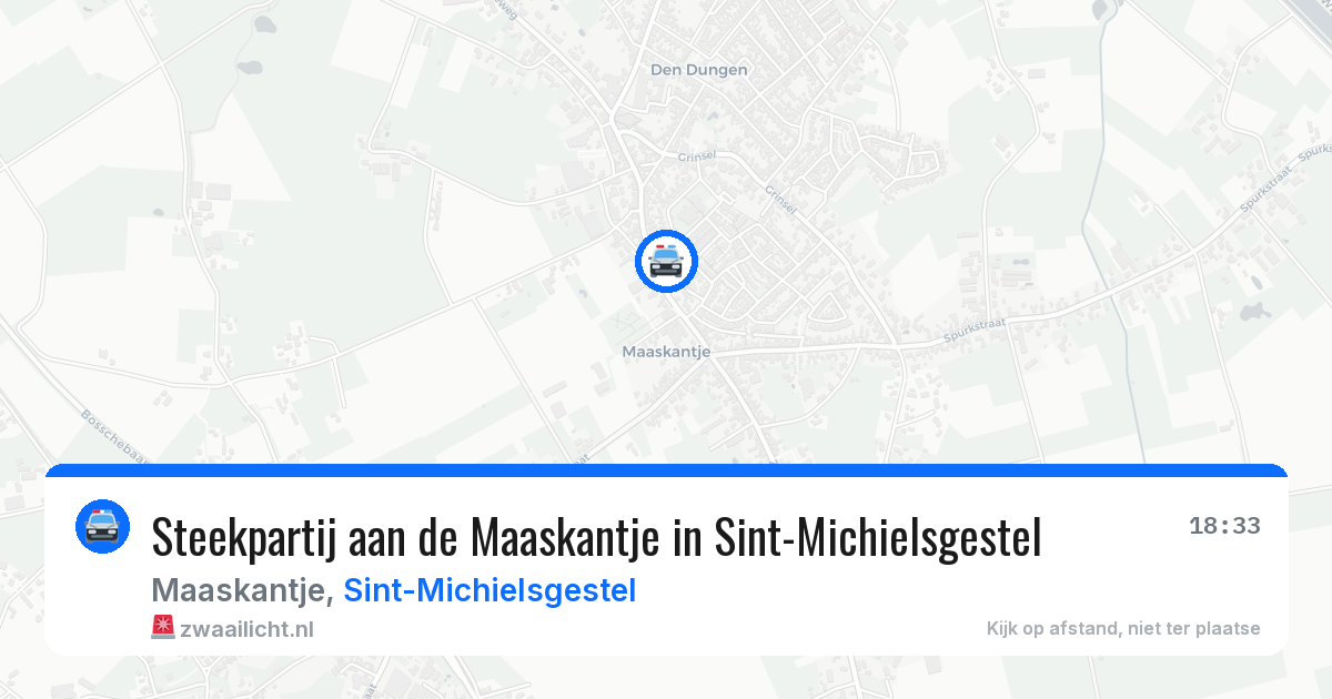 Steekpartij aan de Maaskantje in Sint-Michielsgestel — 28 jan 2026
