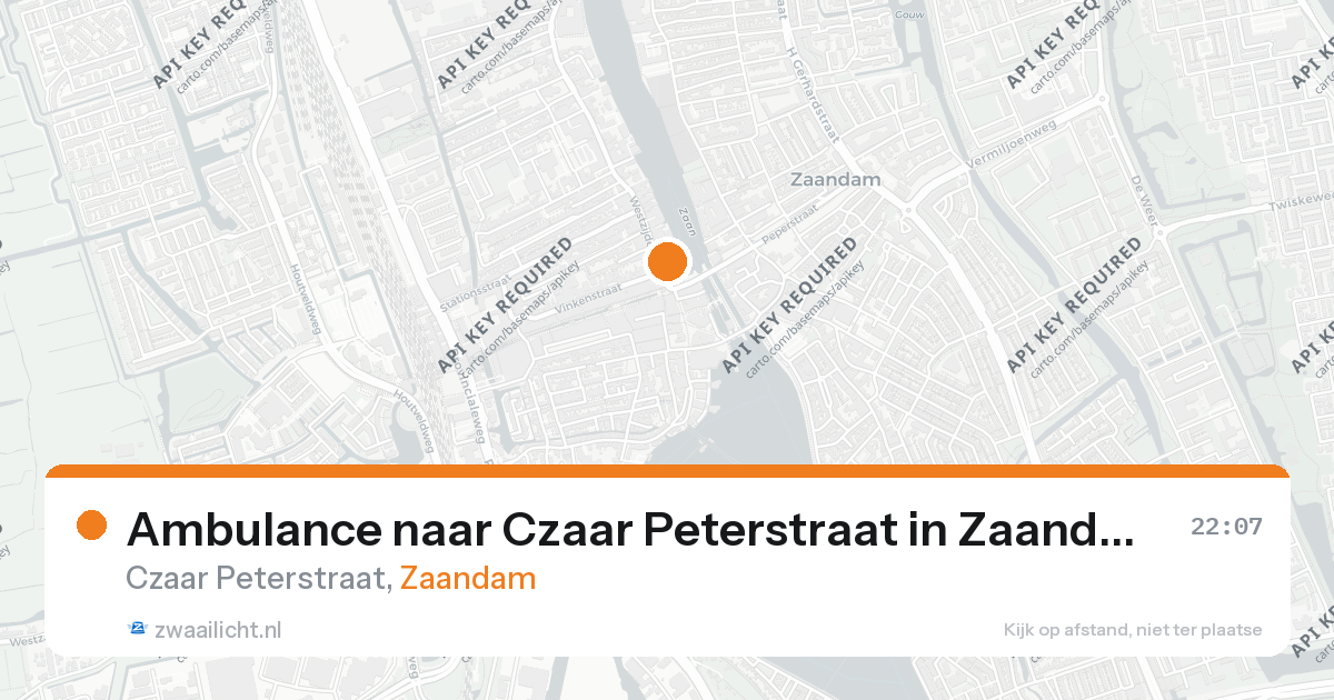Ambulance naar Czaar Peterstraat in Zaandam — 31 jan 2026
