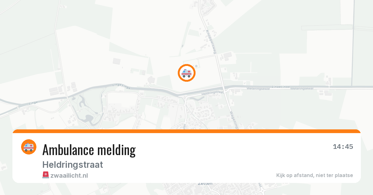 Ambulance melding — 17 jun 2026