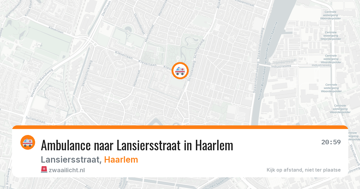 Ambulance naar Lansiersstraat in Haarlem — 2 jul 2026