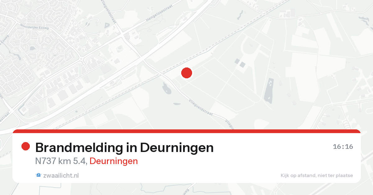 Brandmelding in Deurningen — 14 aug 2026