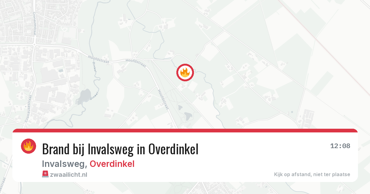 Brand bij Invalsweg in Overdinkel — 5 jul 2026