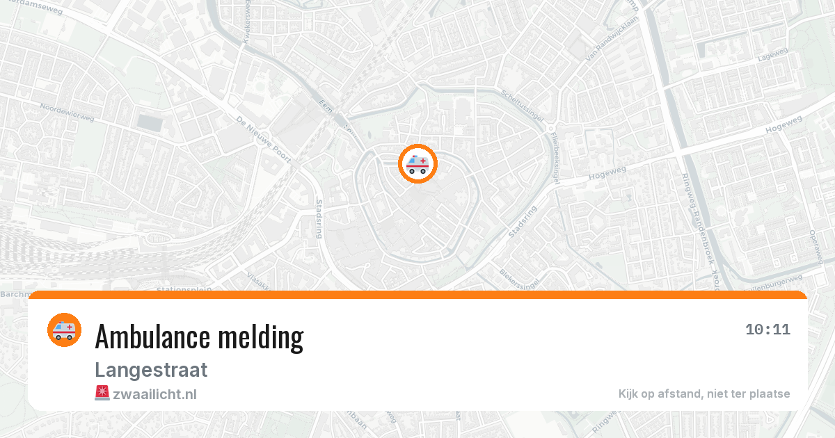 Ambulance melding — 28 jun 2026
