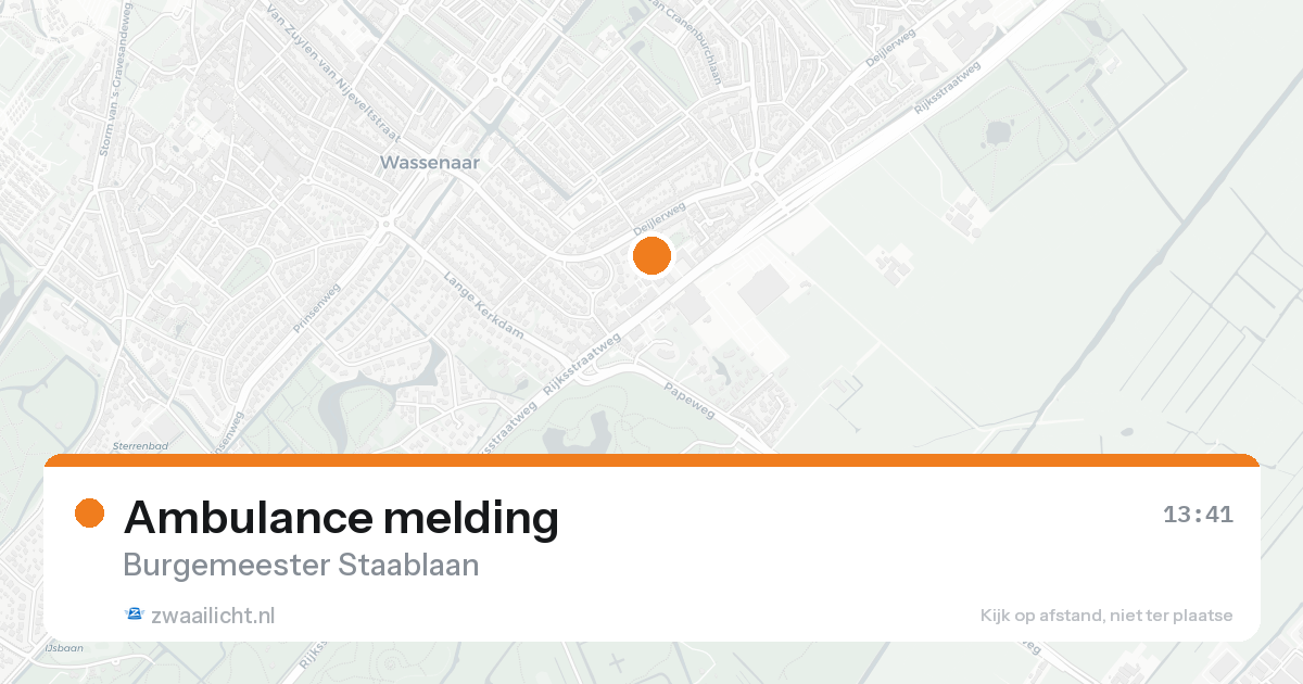 Ambulance melding — 7 feb 2026