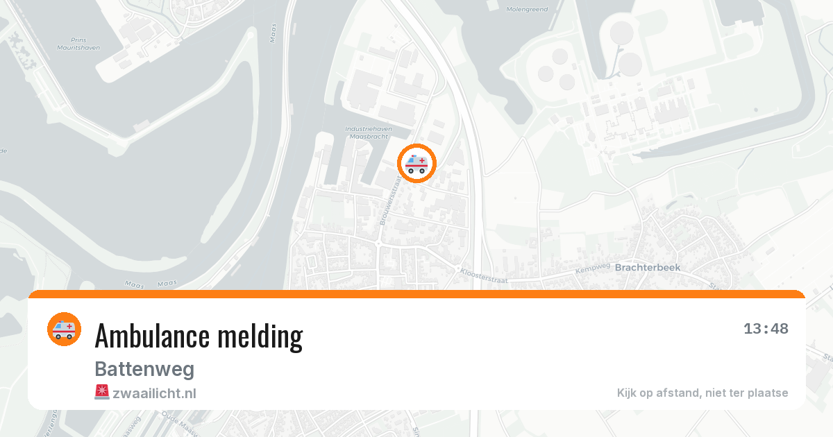 Ambulance melding — 4 jul 2026