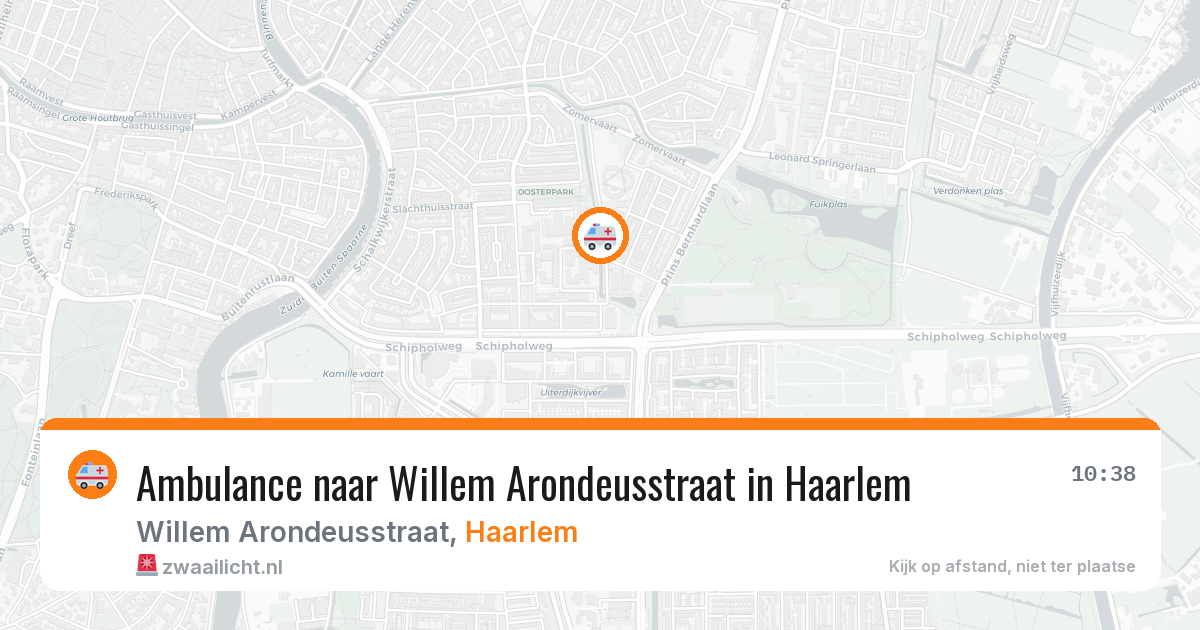 Ambulance naar Willem Arondeusstraat in Haarlem — 7 jul 2026