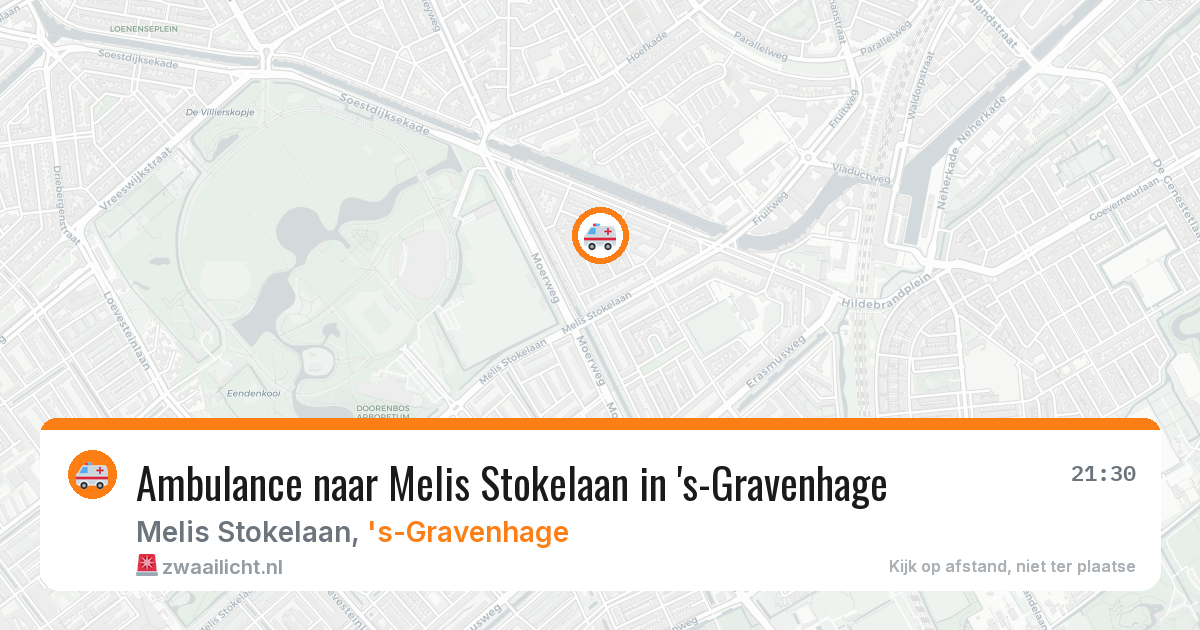 Ambulance naar Melis Stokelaan in 's-Gravenhage — 30 mei 2026