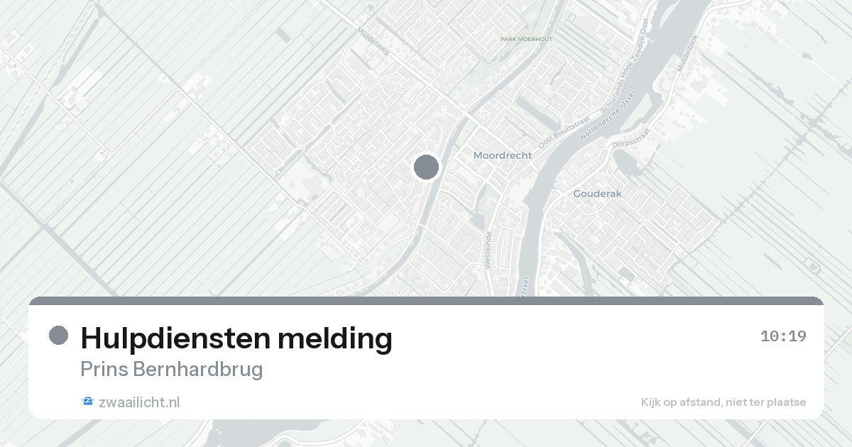 Hulpdiensten melding — 31 jan 2026