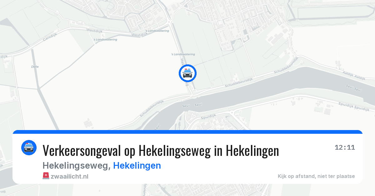 Verkeersongeval op Hekelingseweg in Hekelingen — 19 jul 2026