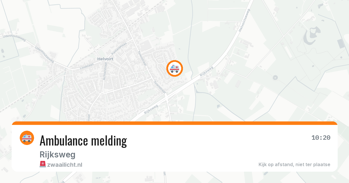 Ambulance melding — 12 jun 2026