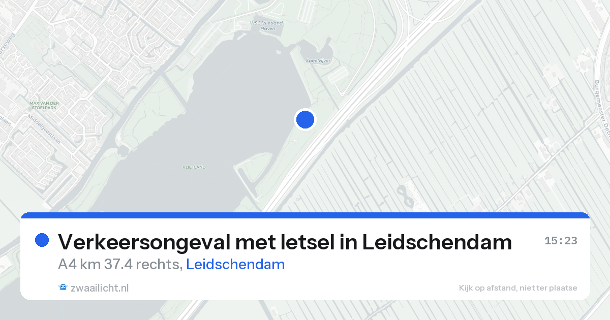 Verkeersongeval met letsel in Leidschendam — 21 aug 2026