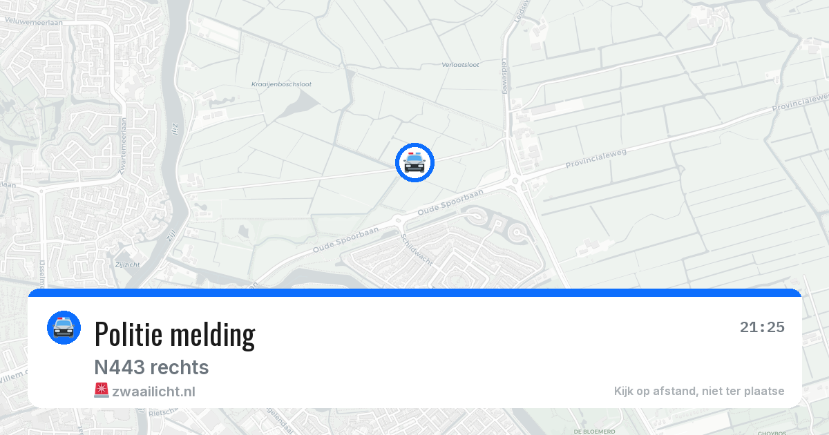 Politie melding — 8 jun 2026