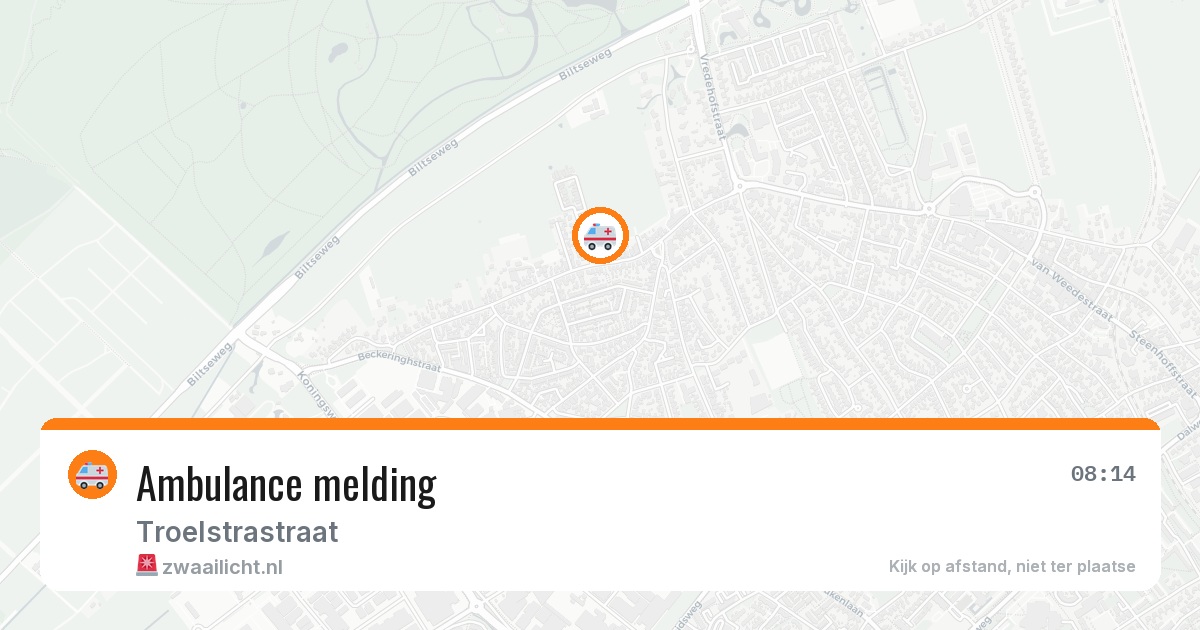 Ambulance melding — 3 feb 2026