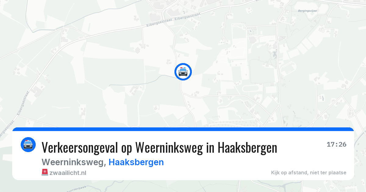 Verkeersongeval op Weerninksweg in Haaksbergen — 12 jun 2026
