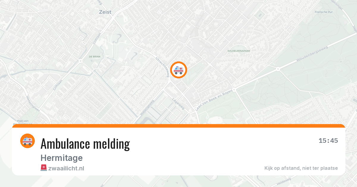 Ambulance melding — 3 feb 2026