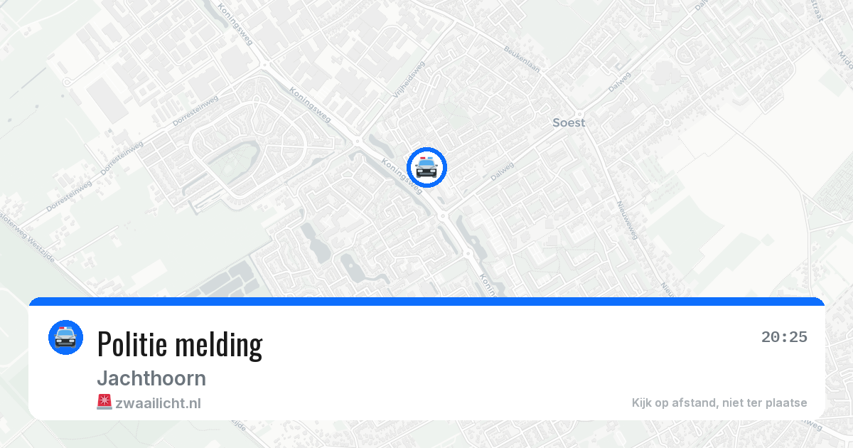Politie melding — 7 jul 2026