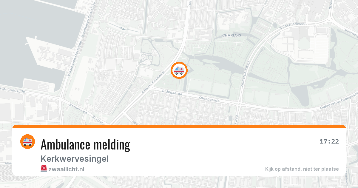 Ambulance melding — 4 mei 2026