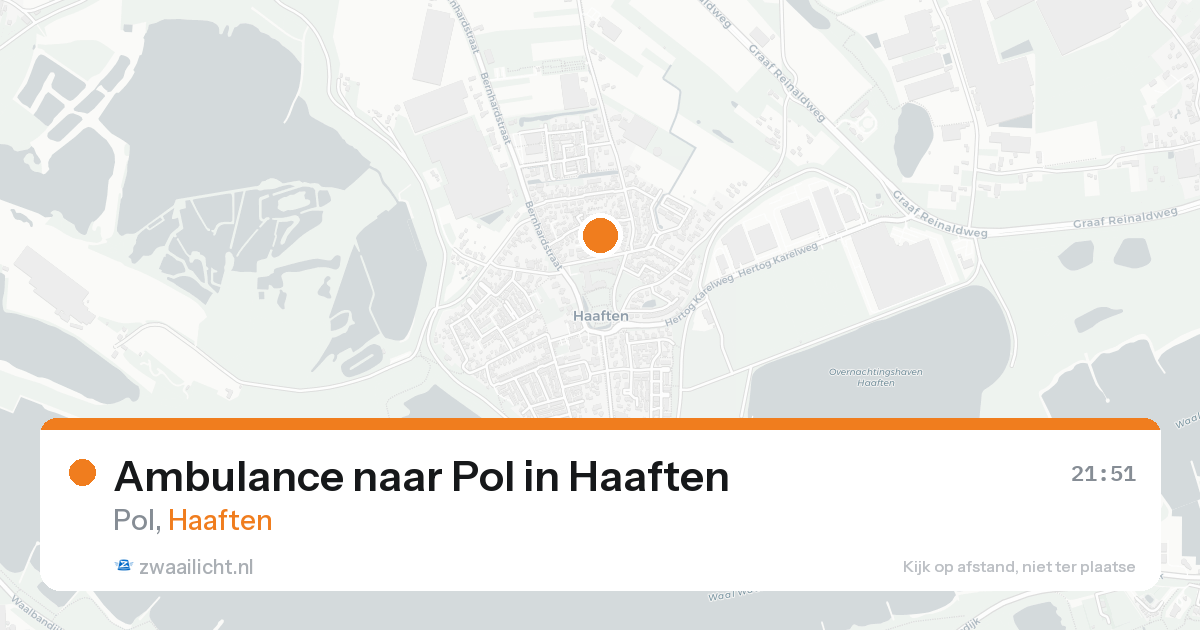 Ambulance naar Pol in Haaften — 7 feb 2026