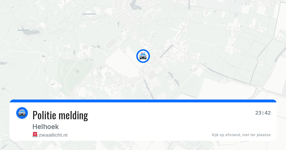Politie melding — 28 jun 2026