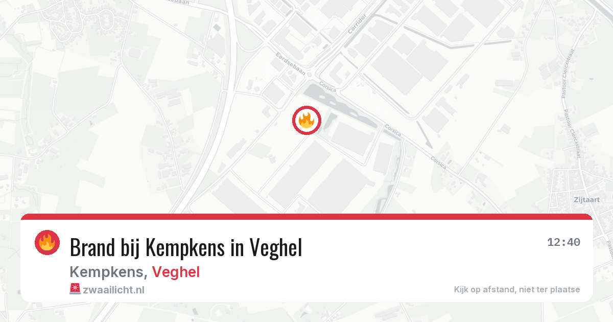 Brand bij Kempkens in Veghel — 23 jun 2026
