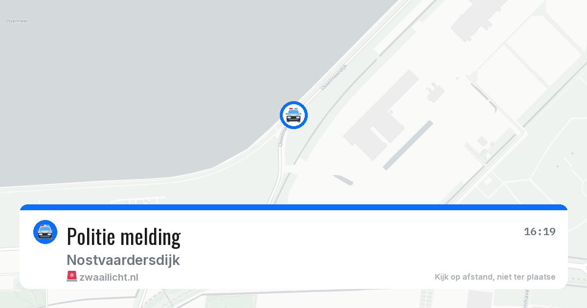 Politie melding — 7 jul 2026