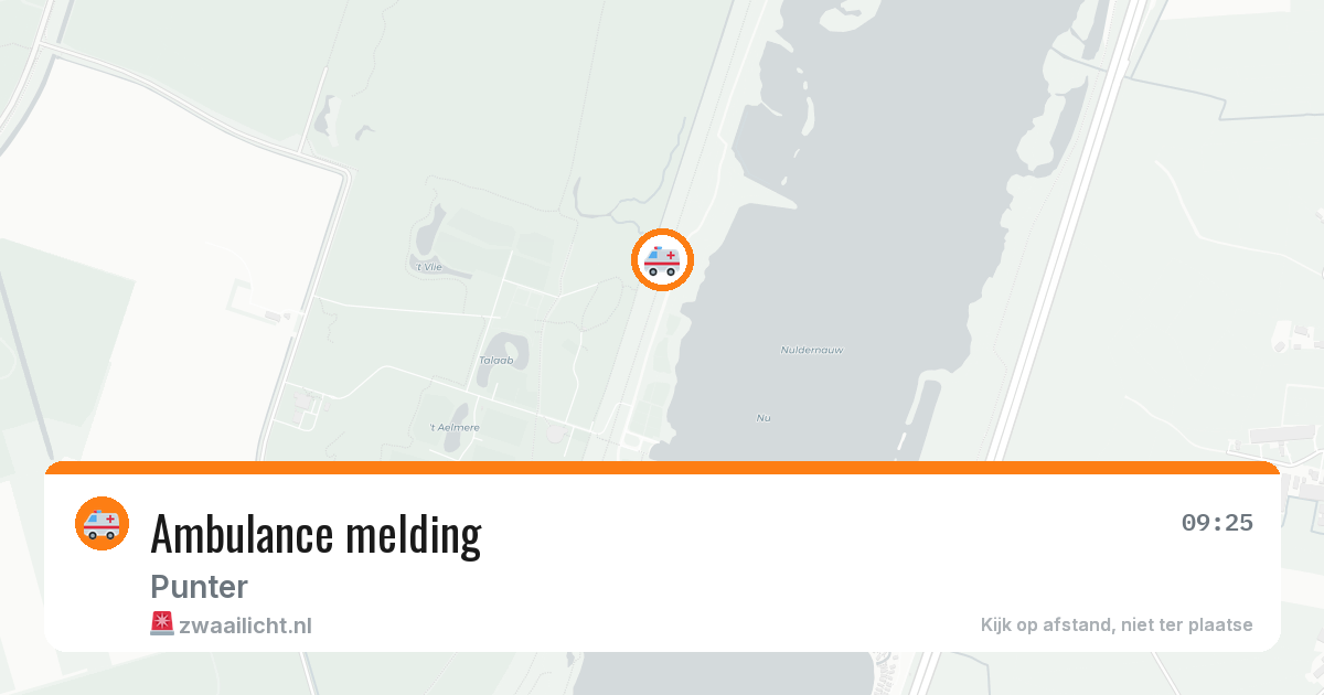 Ambulance melding — 11 jun 2026
