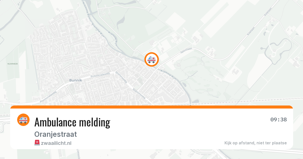 Ambulance melding — 5 jun 2026