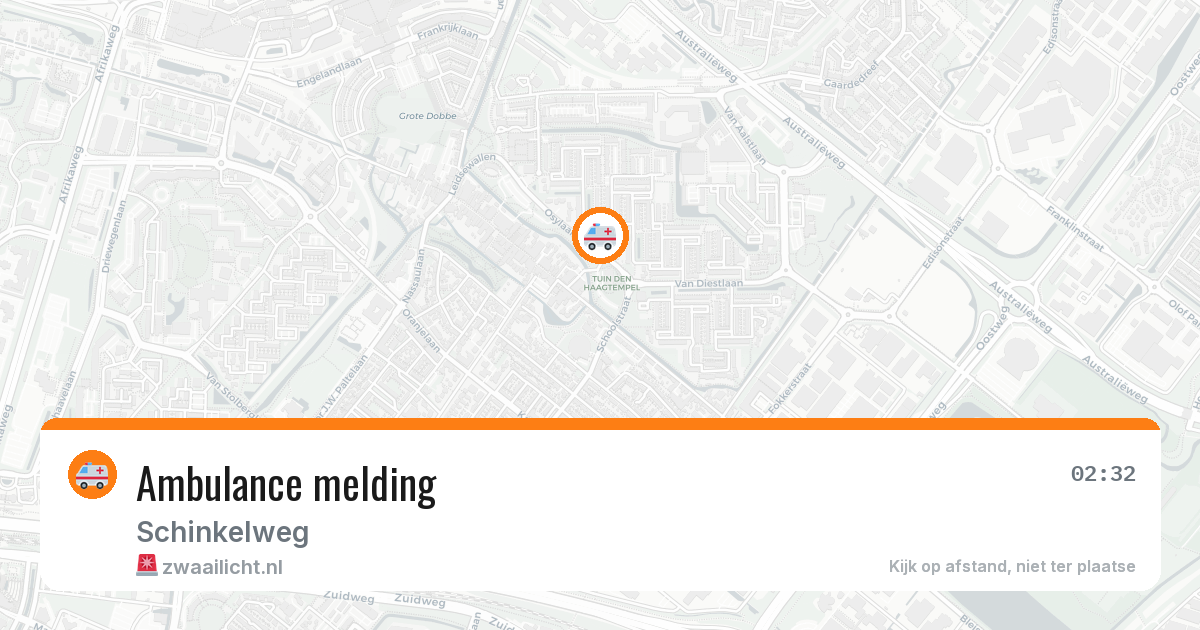 Ambulance melding — 23 feb 2026
