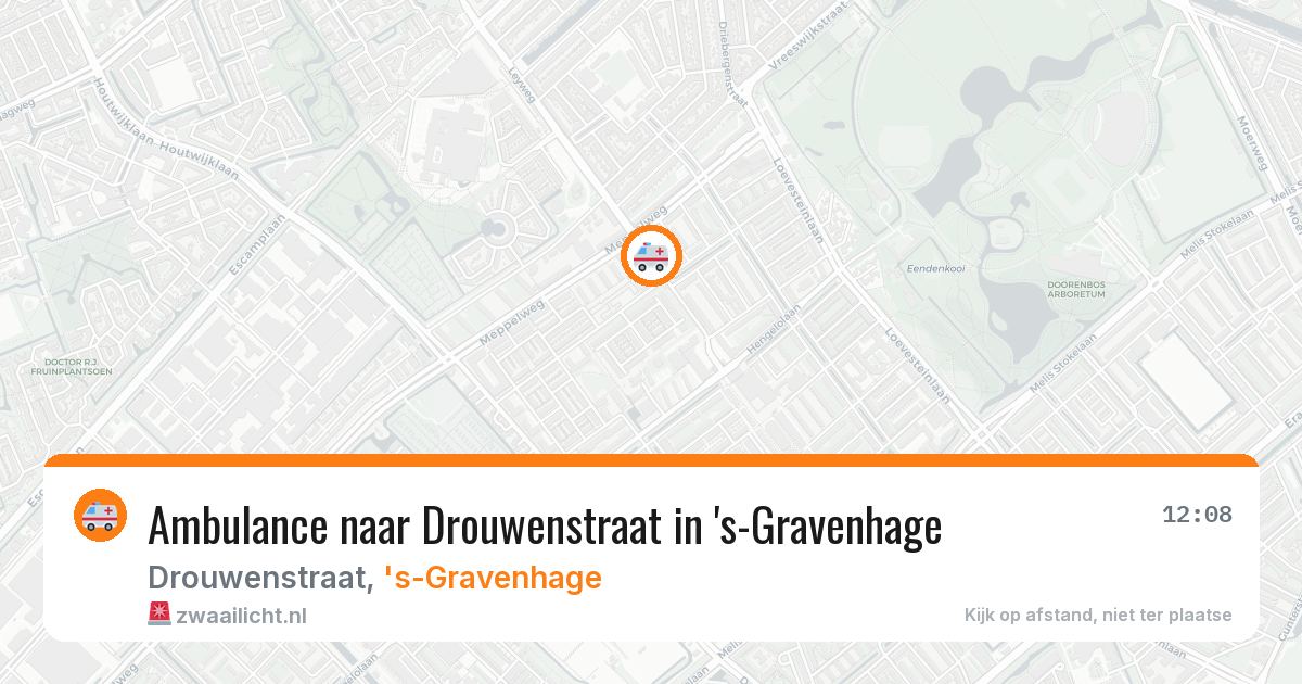 Ambulance naar Drouwenstraat in 's-Gravenhage — 6 mei 2026