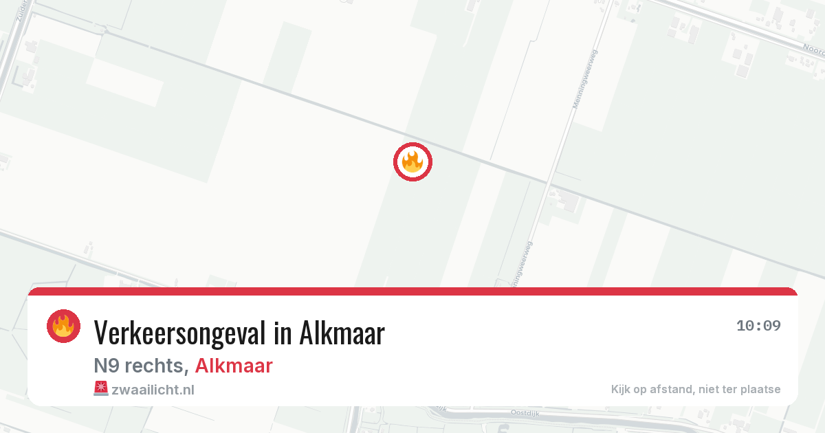 Verkeersongeval in Alkmaar — 29 mei 2026