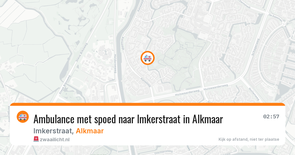 Ambulance met spoed naar Imkerstraat in Alkmaar — 3 feb 2026