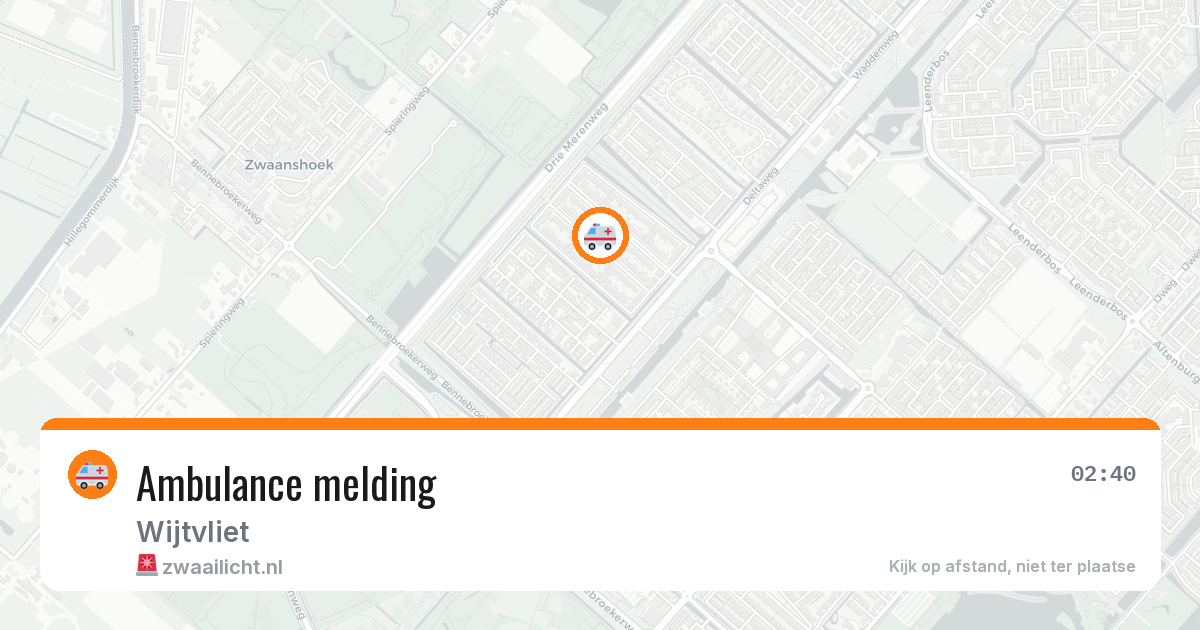 Ambulance melding — 12 jun 2026