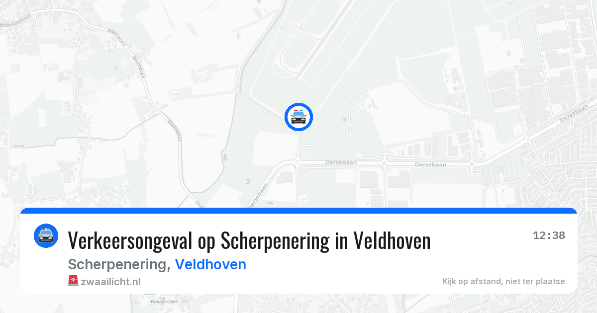 Verkeersongeval op Scherpenering in Veldhoven — 23 jun 2026