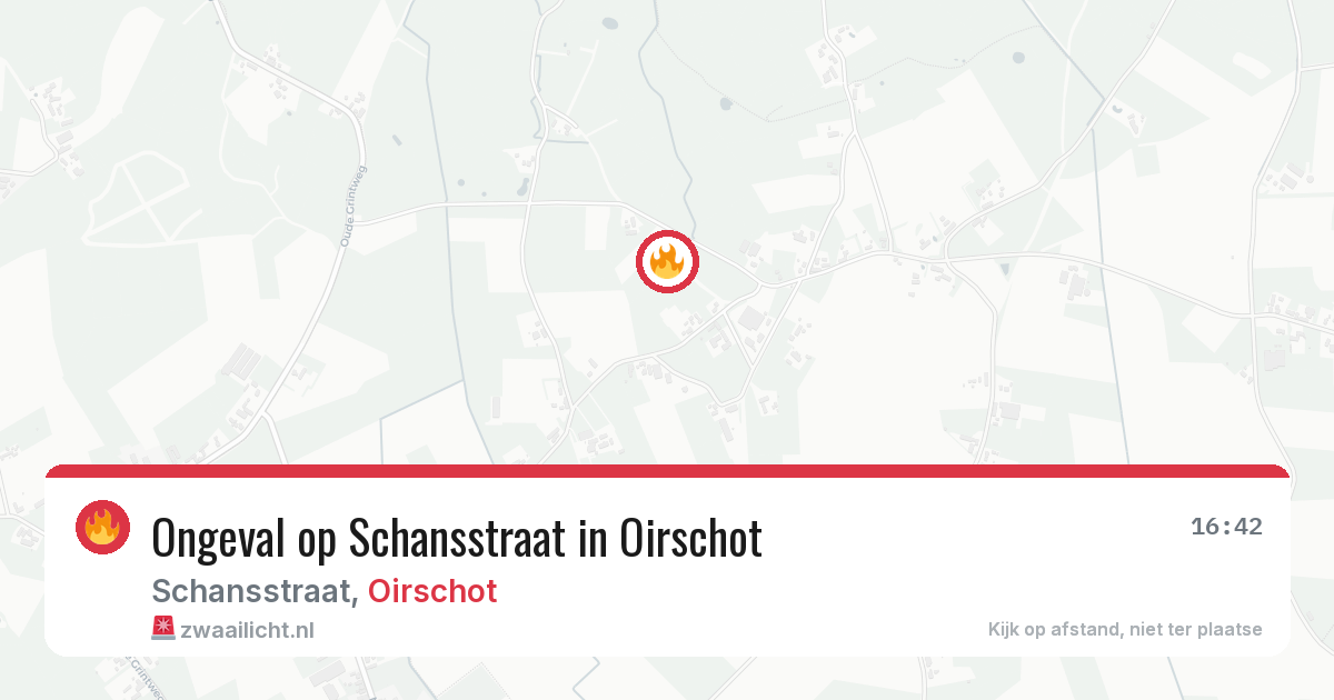 Ongeval op Schansstraat in Oirschot — 23 jun 2026