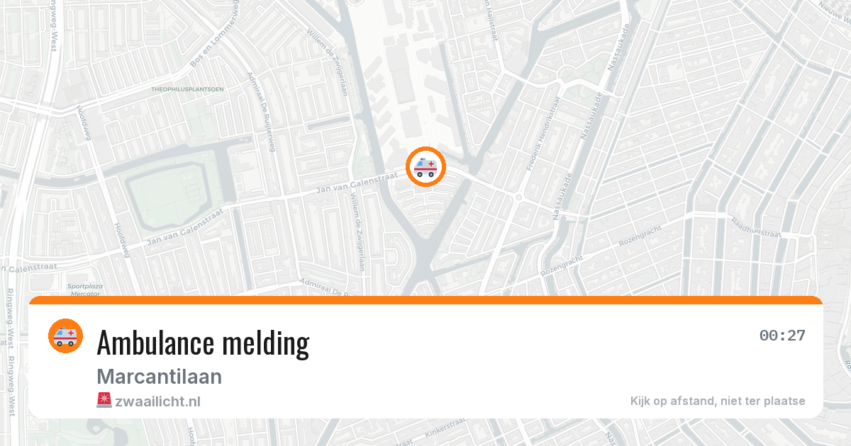 Ambulance melding — 29 jun 2026