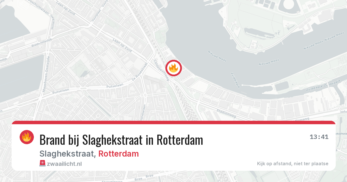 Brand bij Slaghekstraat in Rotterdam — 22 mei 2026