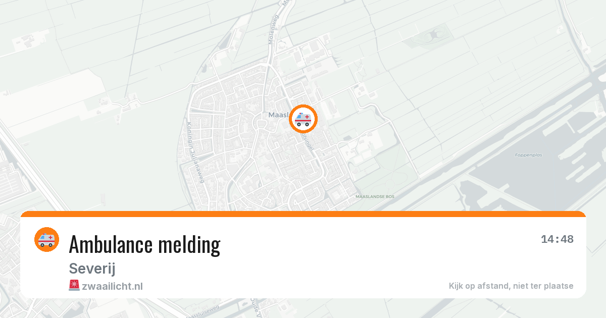 Ambulance melding — 30 jun 2026