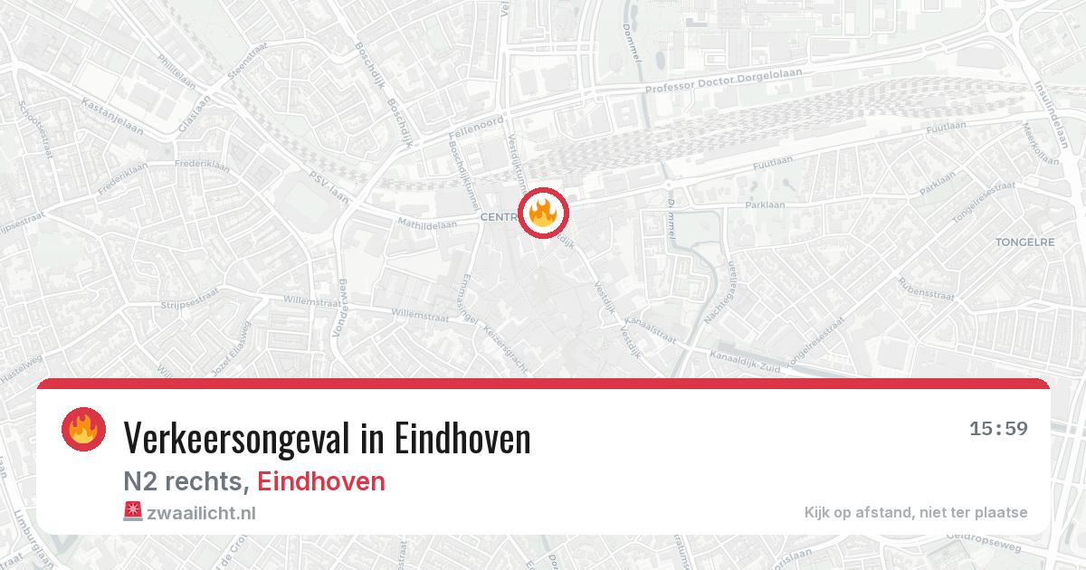 Verkeersongeval in Eindhoven — 26 mrt 2026