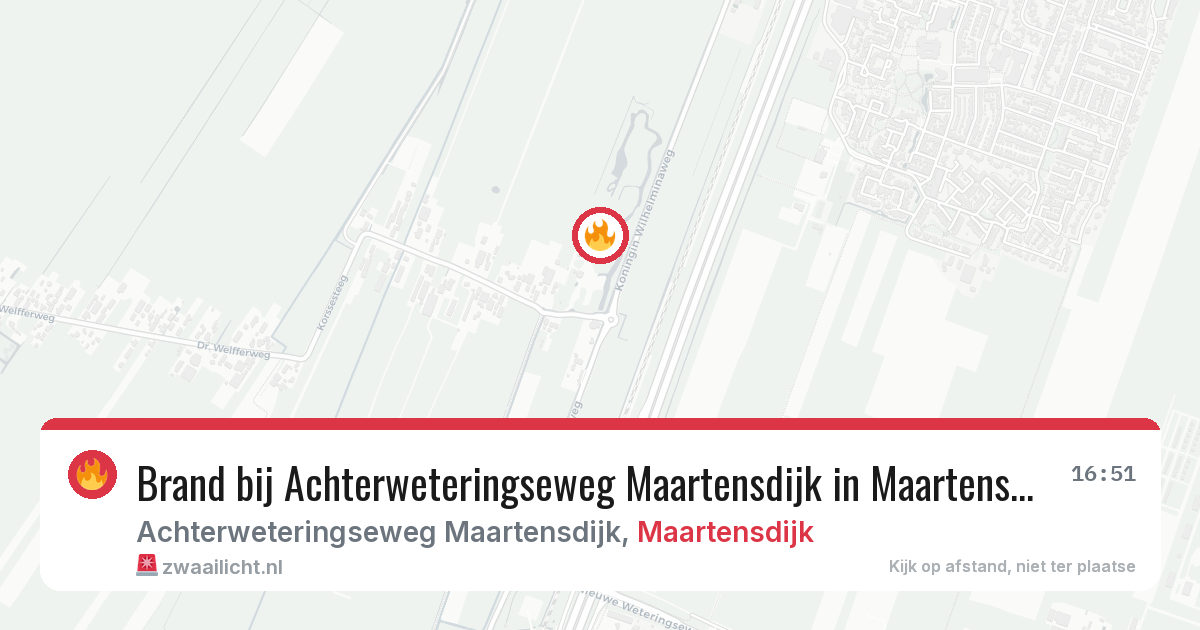 Brand bij Achterweteringseweg Maartensdijk in Maartensdijk — 11 feb 2026