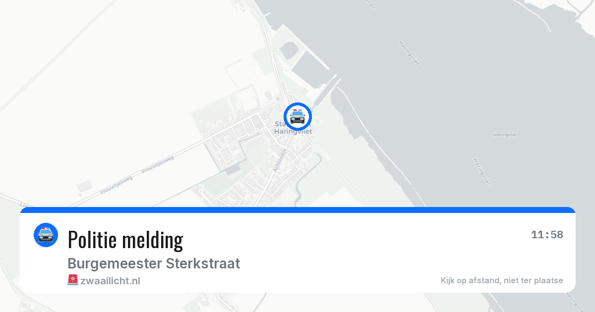 Politie melding — 21 mei 2026