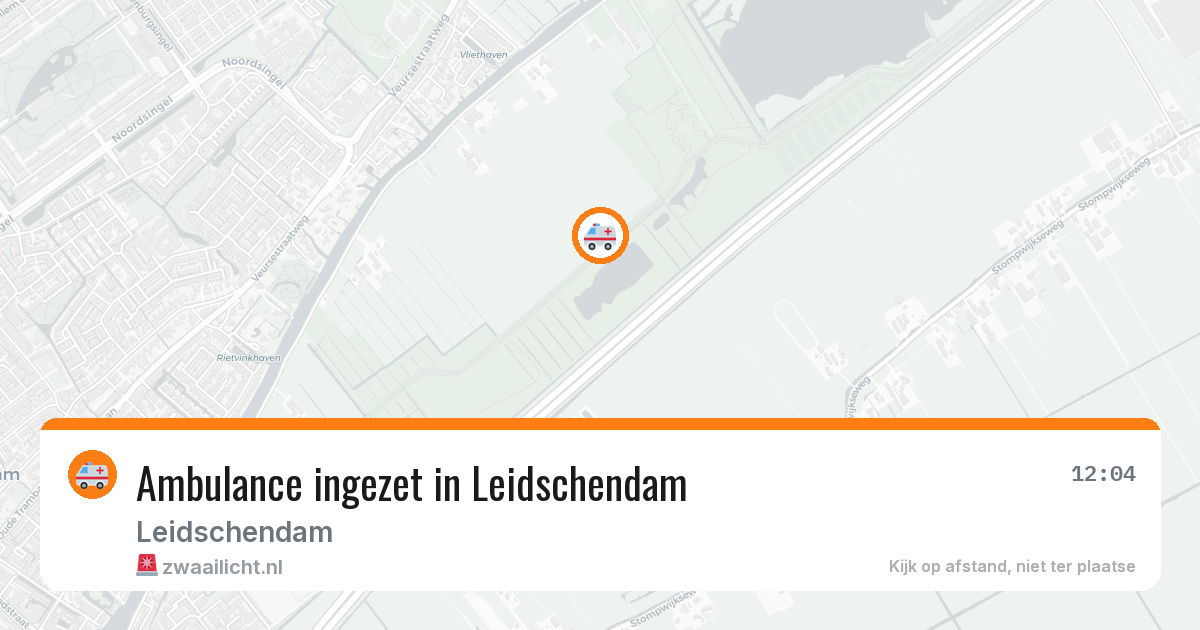 Ambulance ingezet in Leidschendam — 11 aug 2026