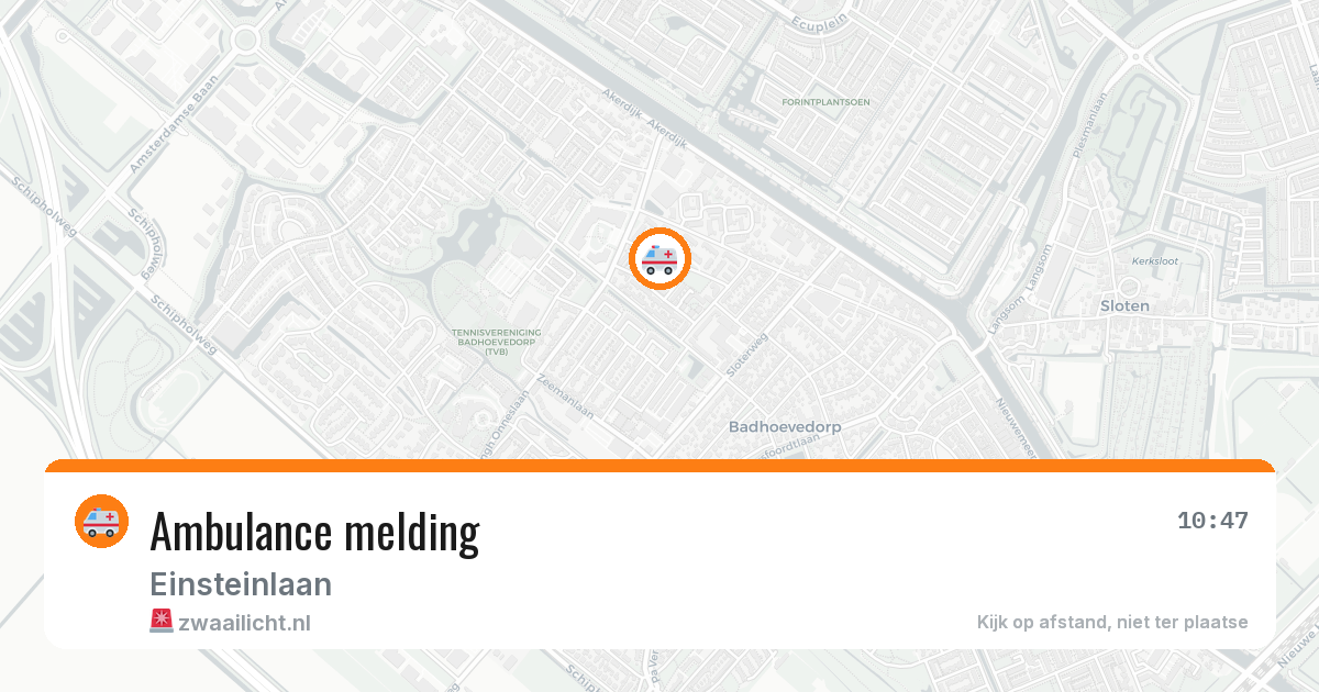 Ambulance melding — 30 jan 2026