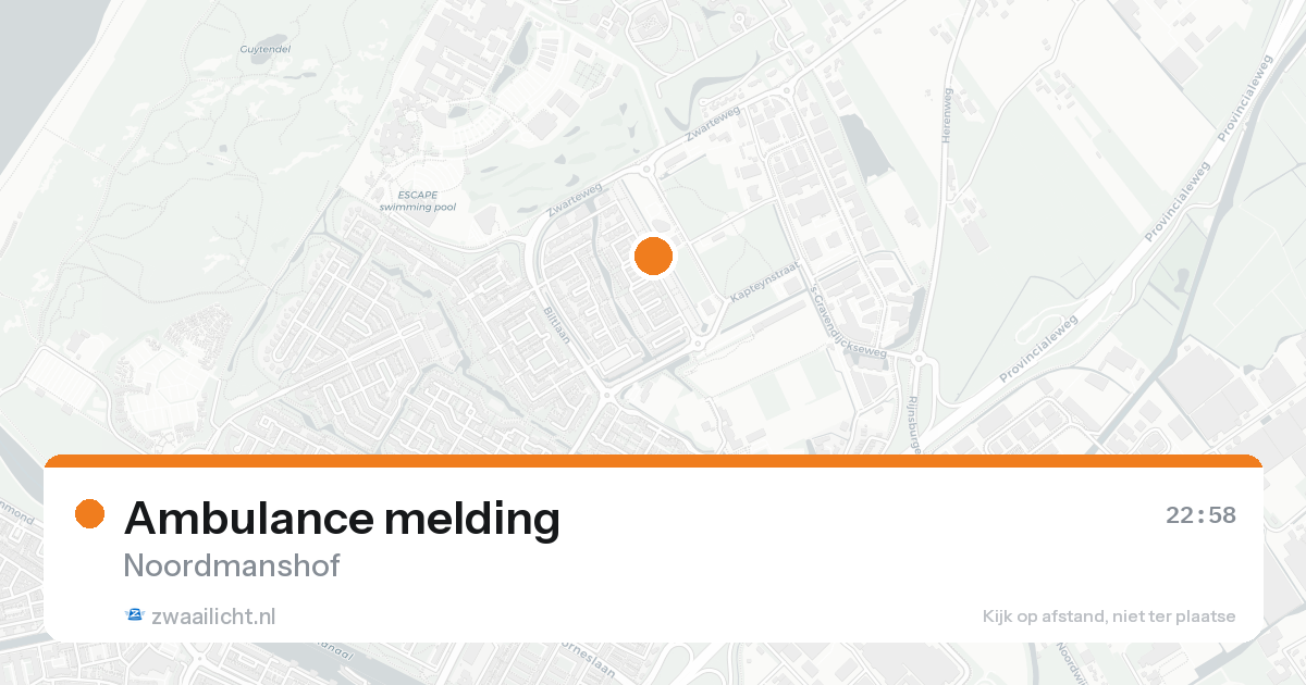 Ambulance melding — 7 feb 2026