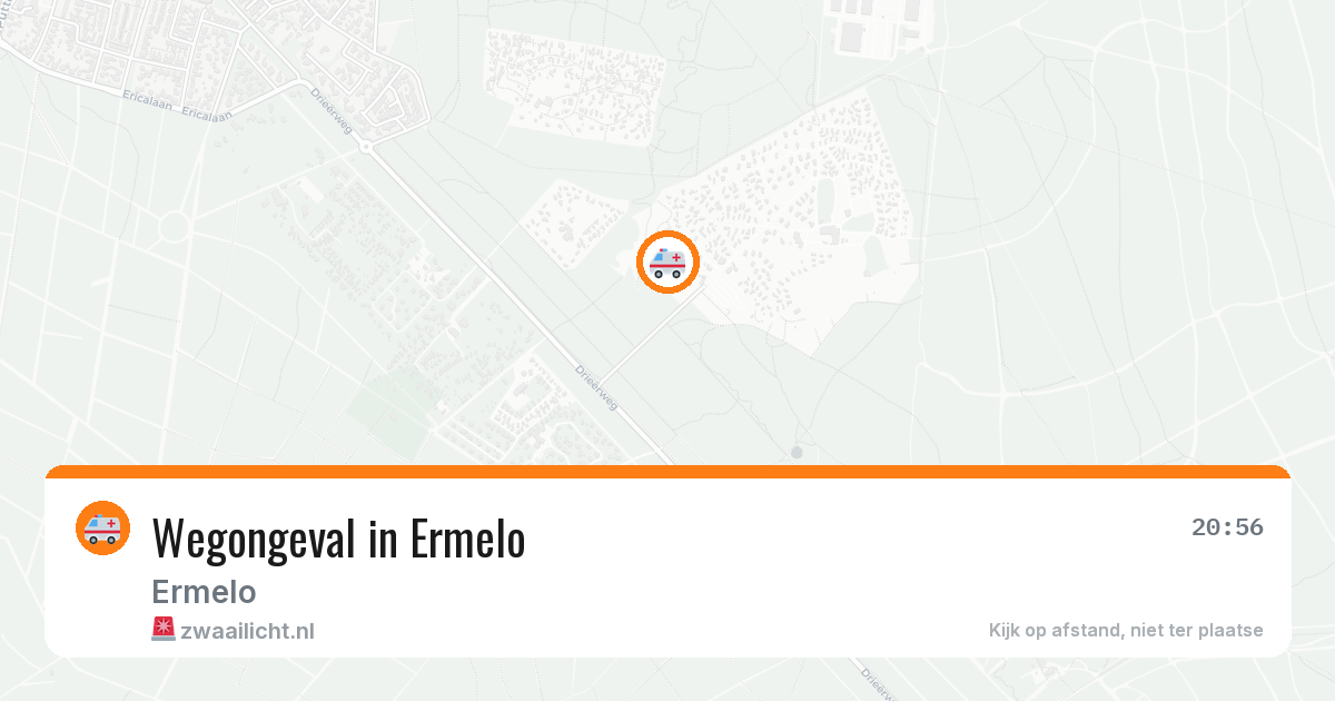 Wegongeval in Ermelo — 27 mei 2026