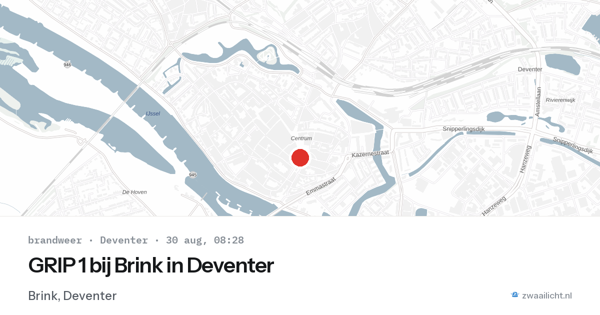 GRIP 1 bij Brink in Deventer — 30 aug 2026